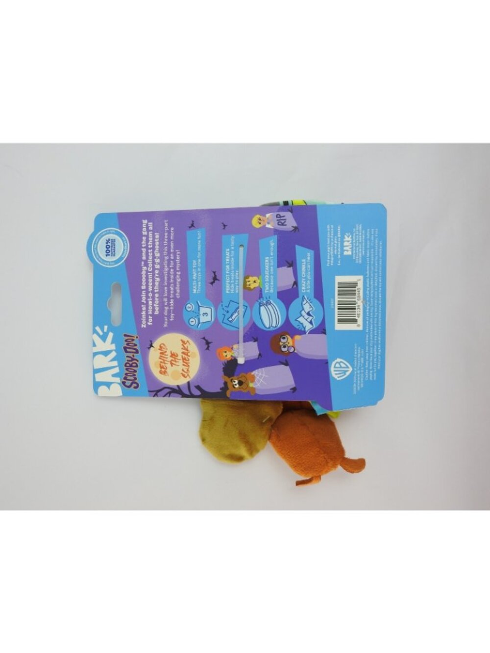 New Scooby Doo & Bark Box  Meddling Kid’s Mystery Machine  3 Pc Dog Toy Van XS S - Picture 3 of 5
